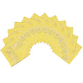 Yellow Bandana 22" Square Standard 100% Cotton 1023D