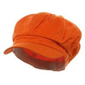 Newsboy Cap Orange Adult 1405