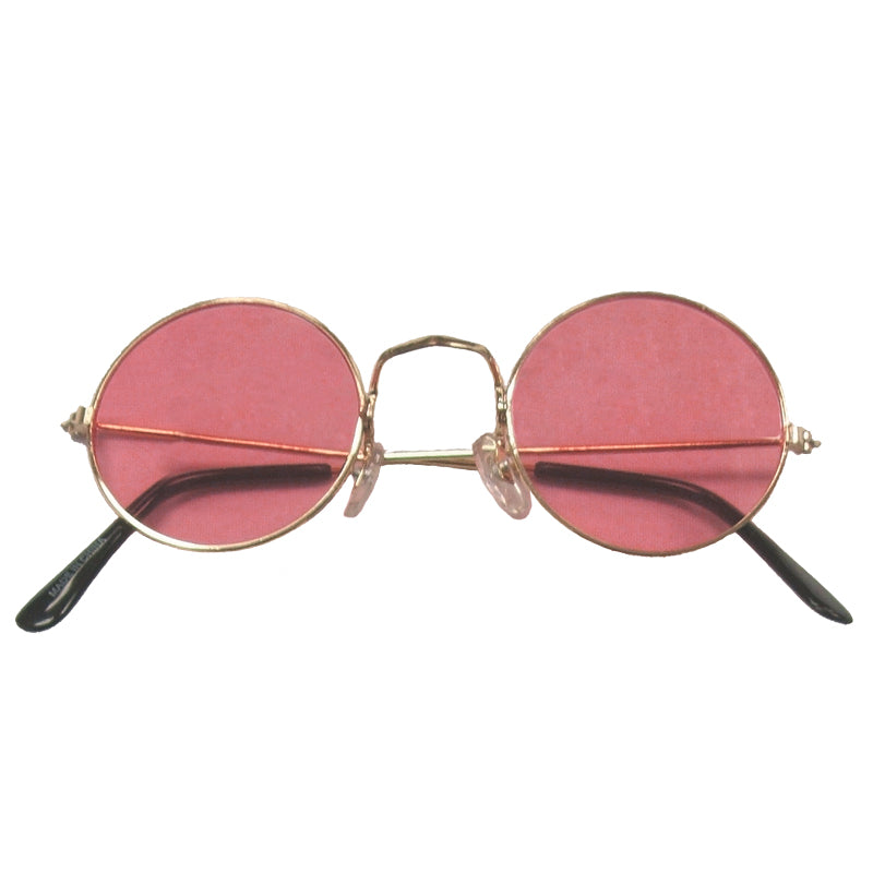 Pink Hippie Girl Glasses Costume 12 PACK WS1092D