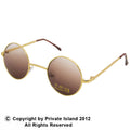 12 PACK John Lennon Gold Glasses WS1099D