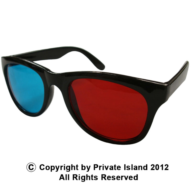 3D Glasses Iconic 80's Style 1171 10 PACK