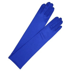 Blue Gloves Opera Satin 23" 1217
