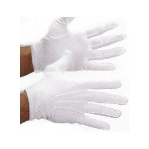 Stitched Gloves White w/ SNAPS Adult PAIR 5020 12 PACK