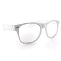 White Frame Clear Lens Glasses Adult 12 PACK WS1086D