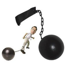 Prisoner Ball and Chain Bulk 12PK WS1613D