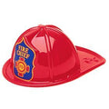 Fireman Hat Kids Plastic Economy Size  21" Standard 12 PACK 1511