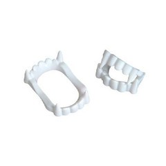 Child Vampire Fangs White 144 pc 1606C
