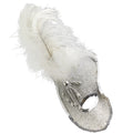 Silver Masquerade Masks | Masquerade Masks for Women | With String Back 1665