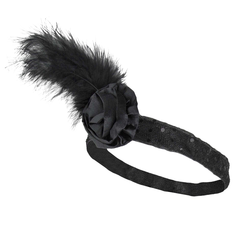 Flapper Costume Black Deluxe 4412