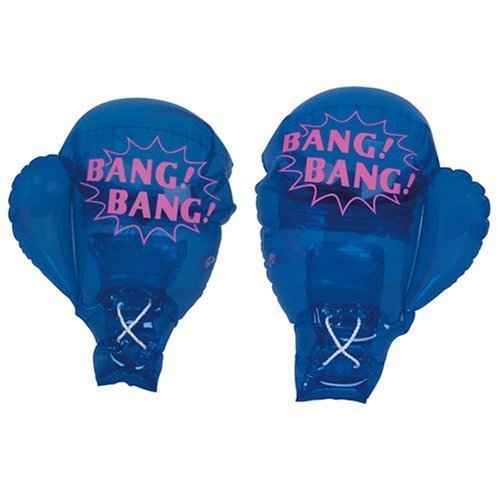 Inflatable Boxing Gloves Blue 1761