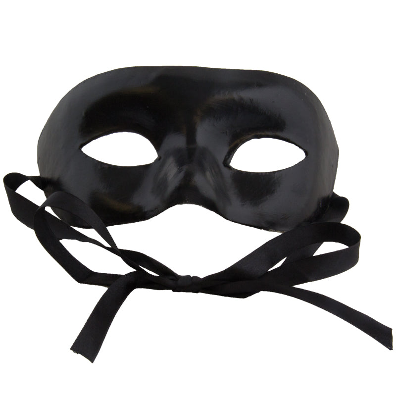 Phantom Mask Black Paper Mache 1851