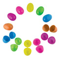 Plastic Easter Eggs Neon Color 2.25" Standard 144 Pieces 1864