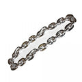 Silver Gangster Chain 80's Chain 9914