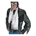 Aviator Scarf, White Bulk 12 PACK WS2050D