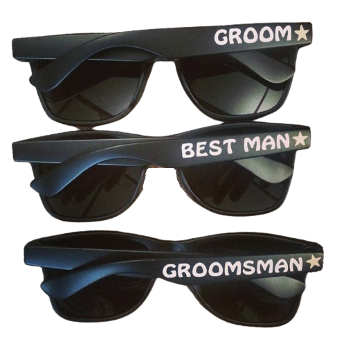 Sunglasses Personalized  Bulk, Customized for Weddings and Bachelorette (Fonts in Picture Gallery)