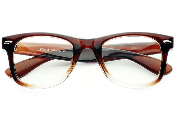 Lenseless Glasses Mix Brown or Black