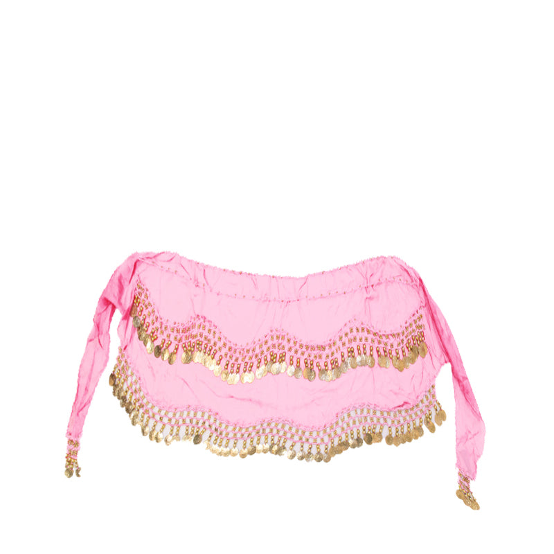 Light Pink Bellydance Gypsy Scarf 2062