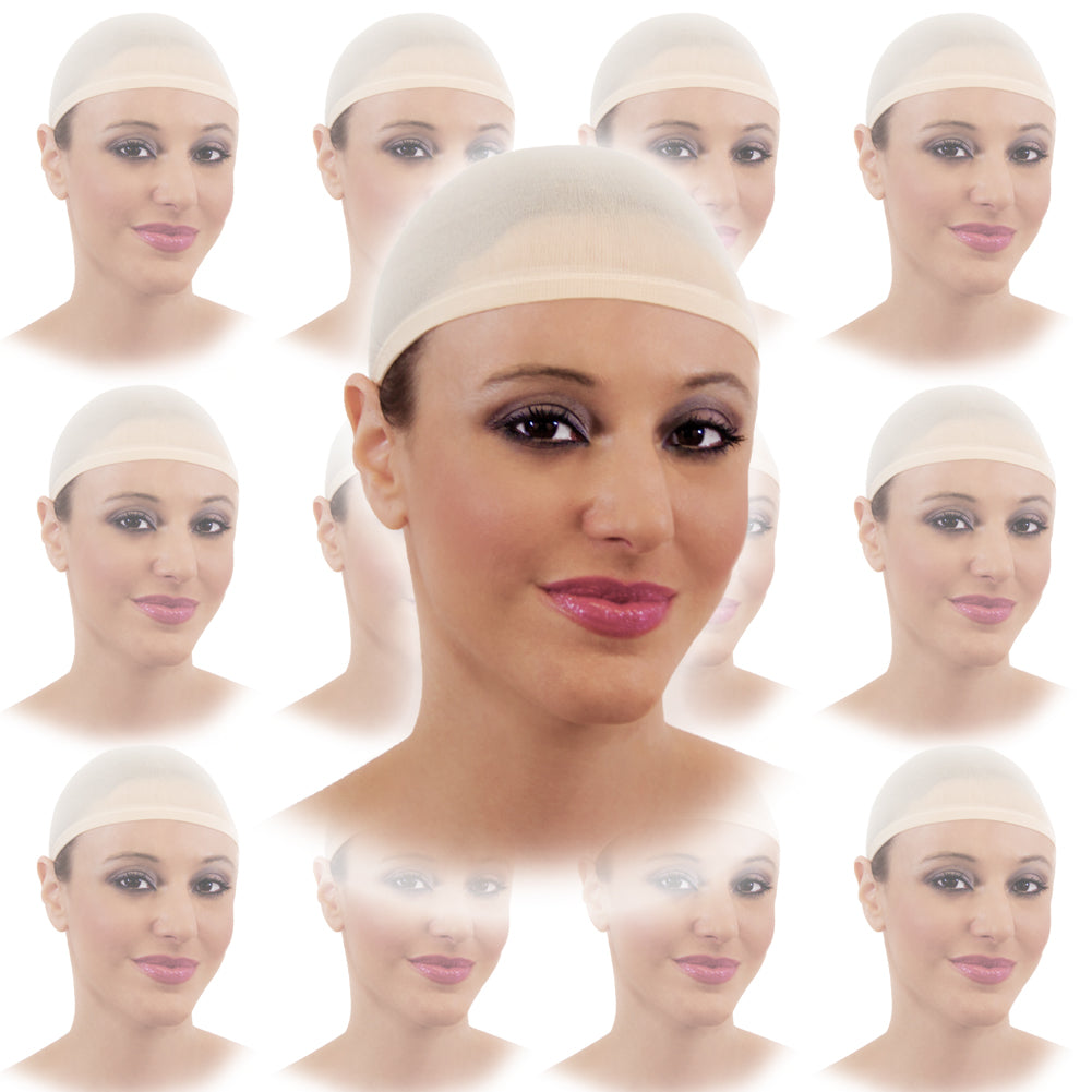 Beige Wig Cap 20 PACK 218D