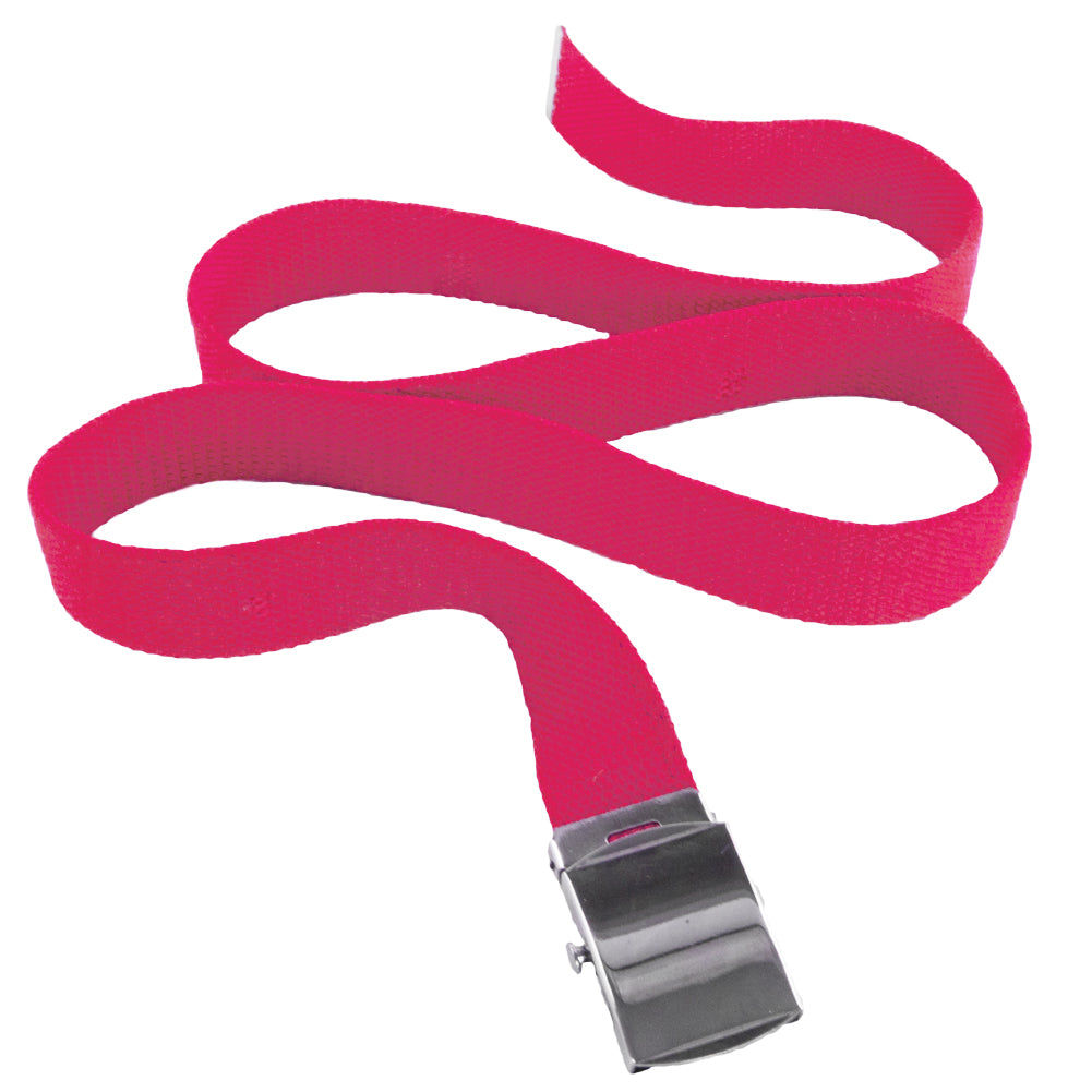 Hot Pink Canvas Adjustable Belt Adjusts to 44-46" Size 2213