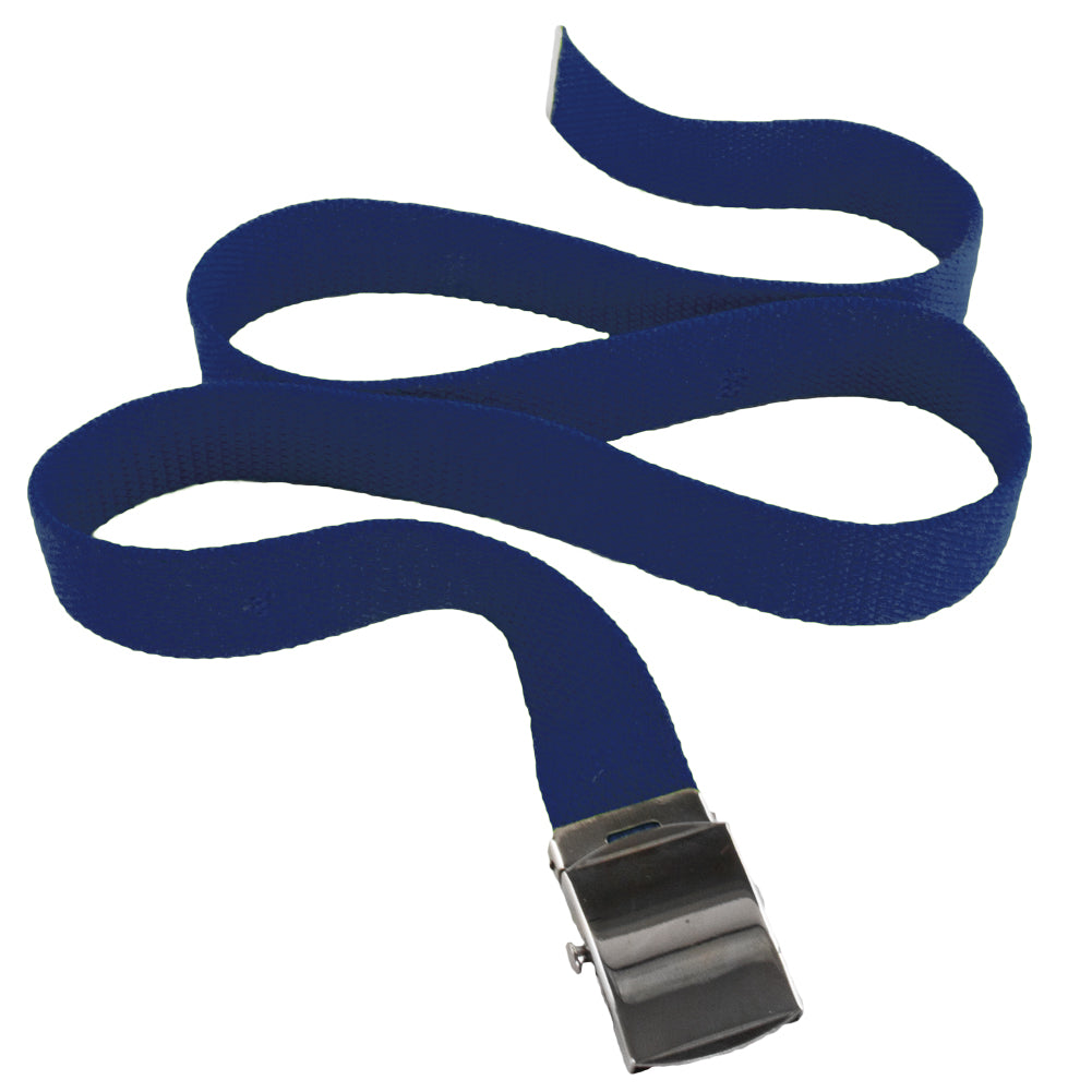 12 PACK Canvas Belt Navy Adjustable -  Adjusts to 44-46" Size WS2216D