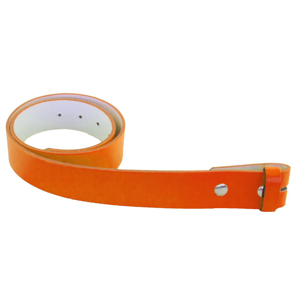 Buckleless Belt Orange ADULT 12 PACK