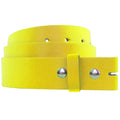 Yellow Belts Bulk | For Buckle ADULT 12 PACK Mix Sizes W/ FREE Buckles 2348A