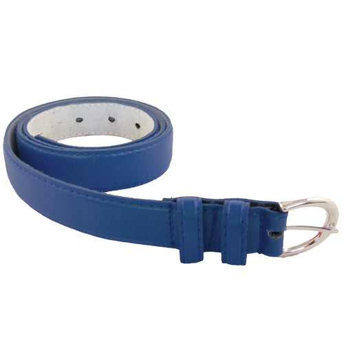 12 PACK Navy 1 Inch Skinny Belts Mix Sizes 2556A
