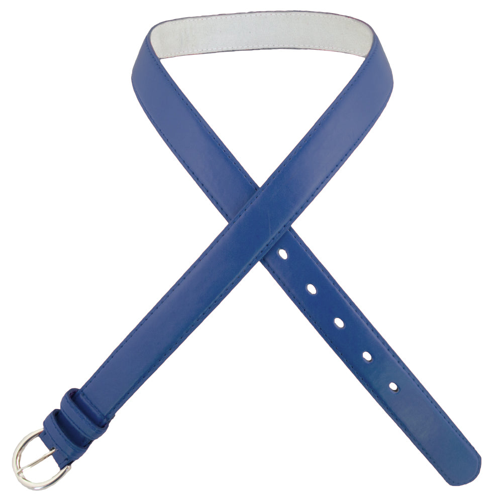 12 PACK Navy 1 Inch Skinny Belts Mix Sizes 2556A