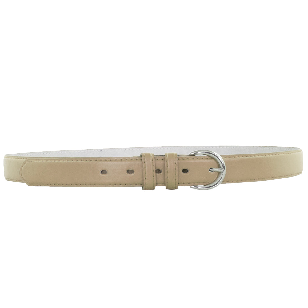 12 PACK Tan 1 Inch Skinny Belts Mix Sizes 2612A