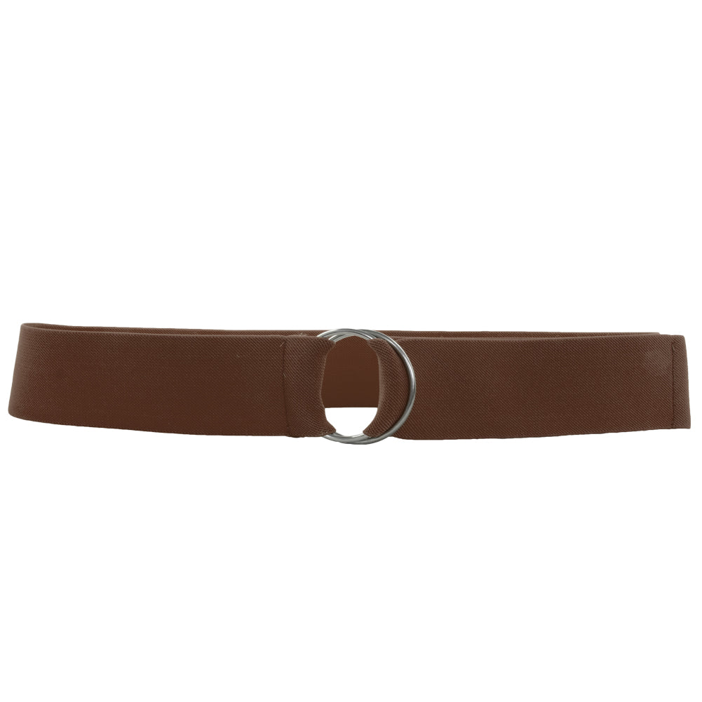 Brown Stretch D-Ring Belt 12 PACK 2684