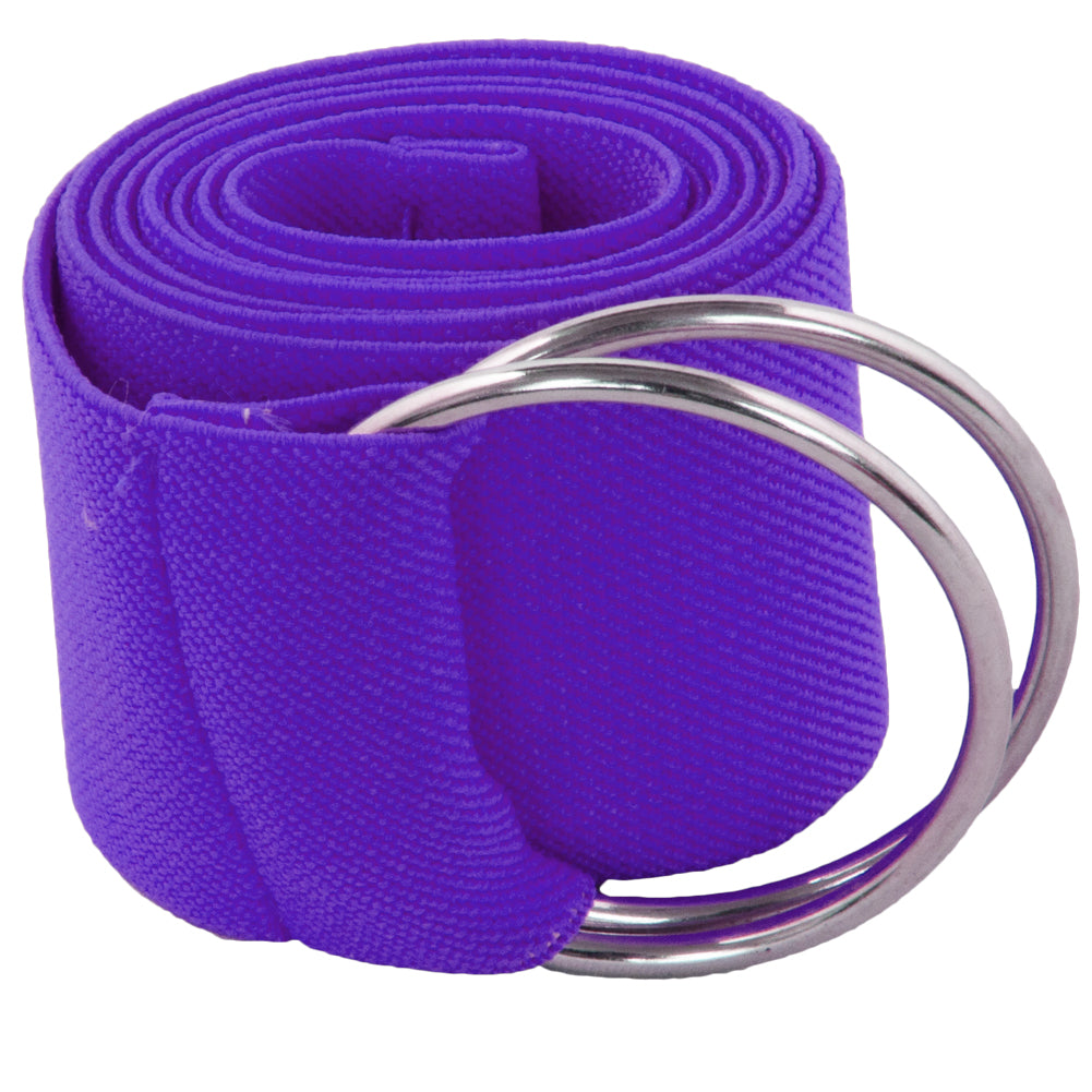 Purple Stretch D-Ring Belt 2692