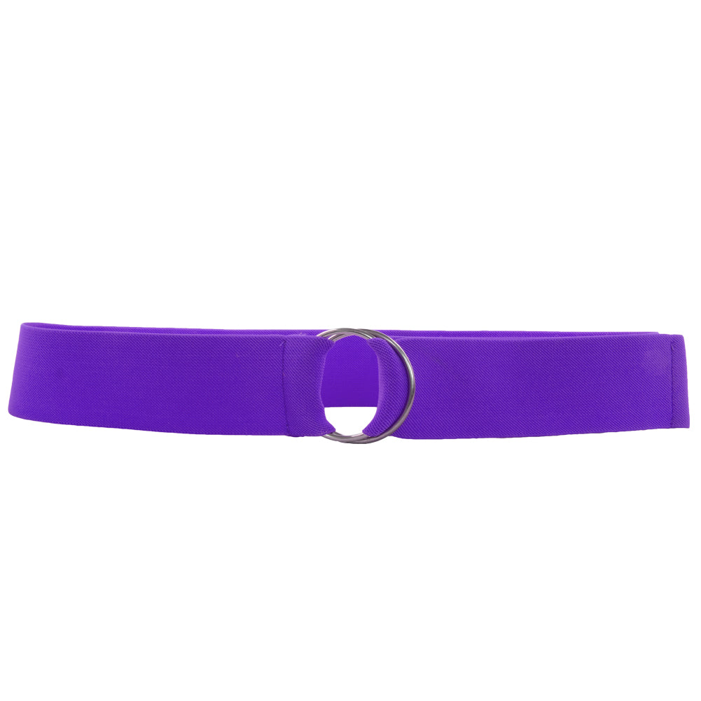 Purple Stretch D-Ring Belt 2692