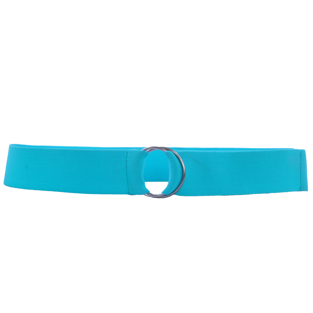 Turquoise Stretch D-Ring Belt 2695
