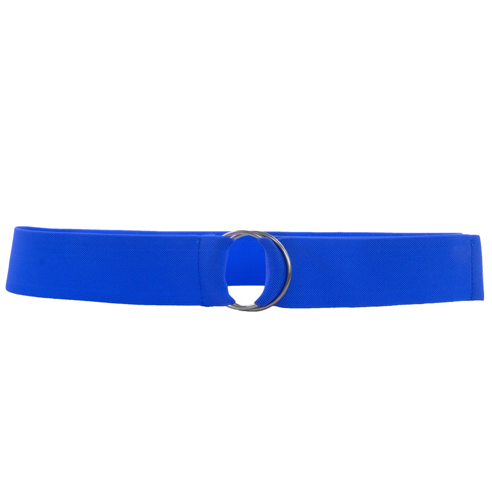Royal Blue Stretch D-Ring Belt 2698