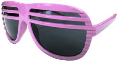 Pink Half Shutter Shades Sunglasses 1153