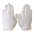 Costume Child Gloves Dress White Nylon 8-12 5044 12 PACK