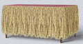 Natural Raffia Table Skirt 30" 3835
