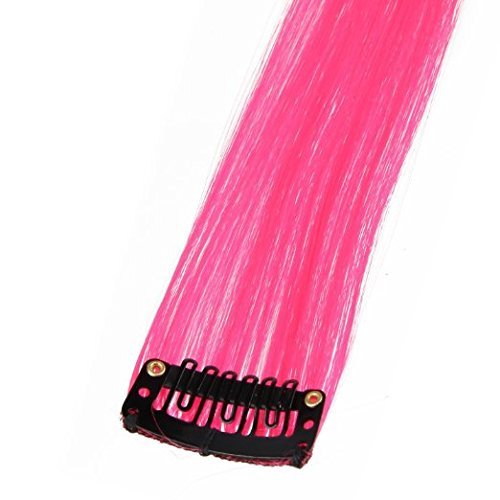 Hot Pink Hair Extensions 6154