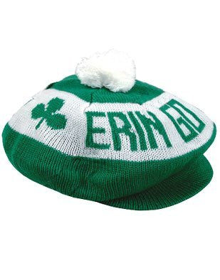 Erin Go Bragh Irish Tam with Green Brim 5854