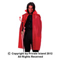 Red Costume Cape 45"12 PACK  WS4521D