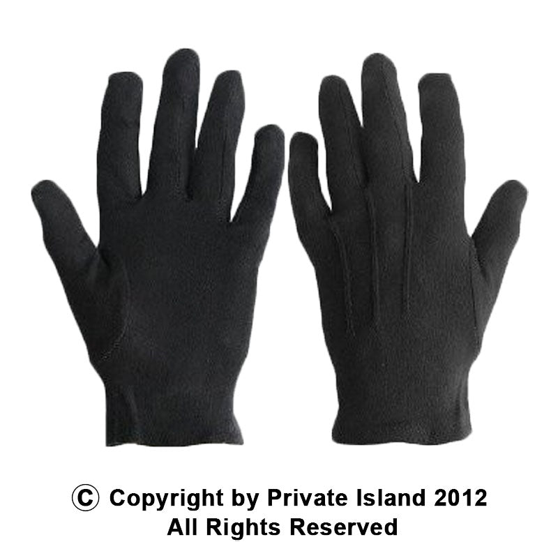 Black Child Costume Gloves PAIR 5031