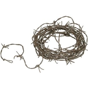 Barbed Wire Garland Rusty Wire Prop 9254