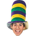 Mardi Gras Party Supplies | Mardi Gras Wholesale | Mardi Gras Top Hat 5948D