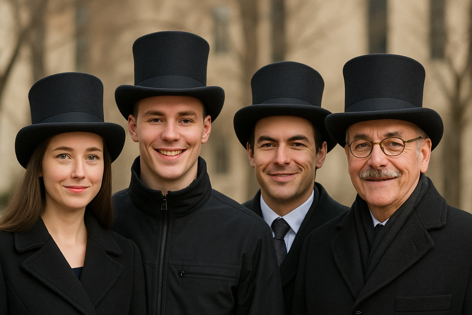 Top Hat Black  1352