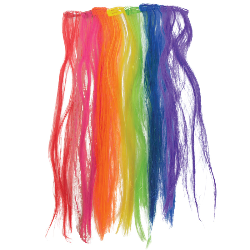 Green Hair Extensions 12 PACK  WS6151D