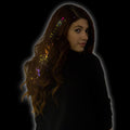 Rainbow Starlight Fiber Optic Hair Extensions 6164