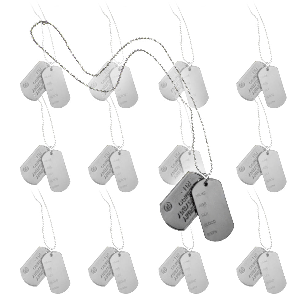 Army Dog Tags 10 PK WS6502D