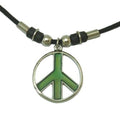 Mood Peace Sign Necklace 6577
