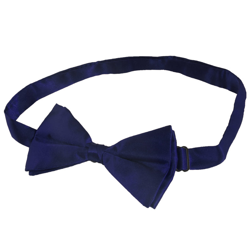 12 PACK Satin Bow Tie Navy Men's 6835