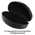 Sunglasses Case Black Clamshell 12 PACK 7010D